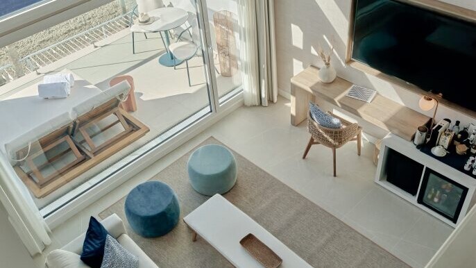 Mezzanine Suite with Sea Views